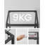 Abrihet 40cm W Steel Bookcase-2076750706