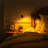 Black Swivel Cylinder Plug-In Dimmable Night Light Amber 2000K
