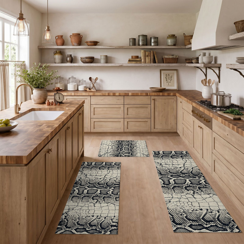 Tapis de cuisine Snake
