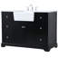 Ensemble de meuble-lavabo simple 48 po Pardue-356637464
