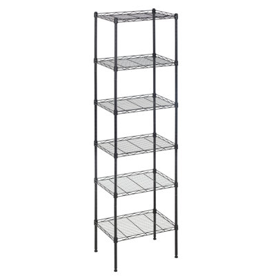 16.7'' W Metal Shelving Unit
