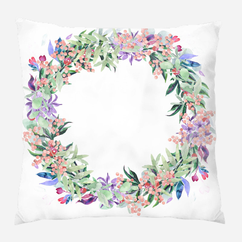 Coussin en couronne Varney, Microsuède, Intérieur
