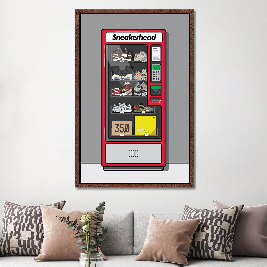 Leinwandbild Sneaker Vending Machine von Avesix