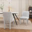 Chaise d'appoint rembourrée (ensemble de 2)-736182370-736182371