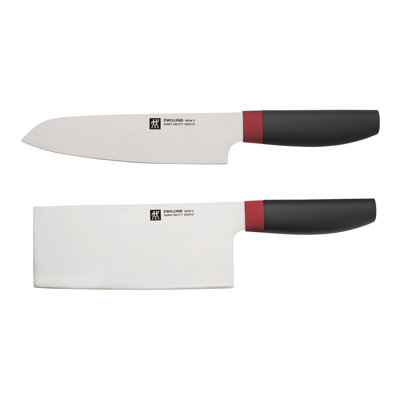 Ensemble de couteaux 2 pièces ZWILLING Now S, rouge-noir