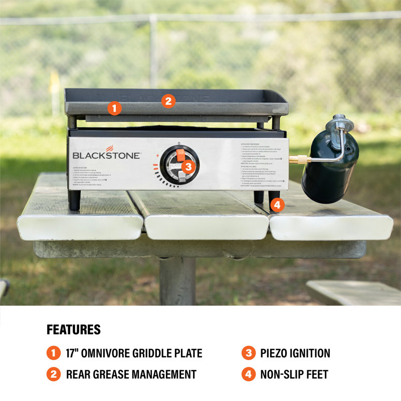 Blackstone Original 17in Omnivore Tabletop Griddle