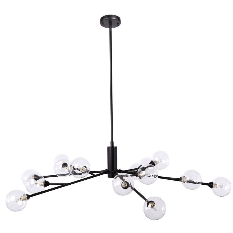 Vanvalkenburg - Lustre linéaire moderne Spoutnik léger