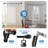 Dijanka Polyresin Adjustable Single Curtain Rod-21683747-21683746
