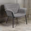 Fauteuil d'appoint rembourré à dossier capitonné horizontal-1782177507