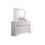 Commode 7 tiroirs Traditional en bois blanc
