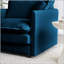 Canapé modulaire confortable à assise profonde et réversible modulaire à 6 places avec repose-pieds et coussins