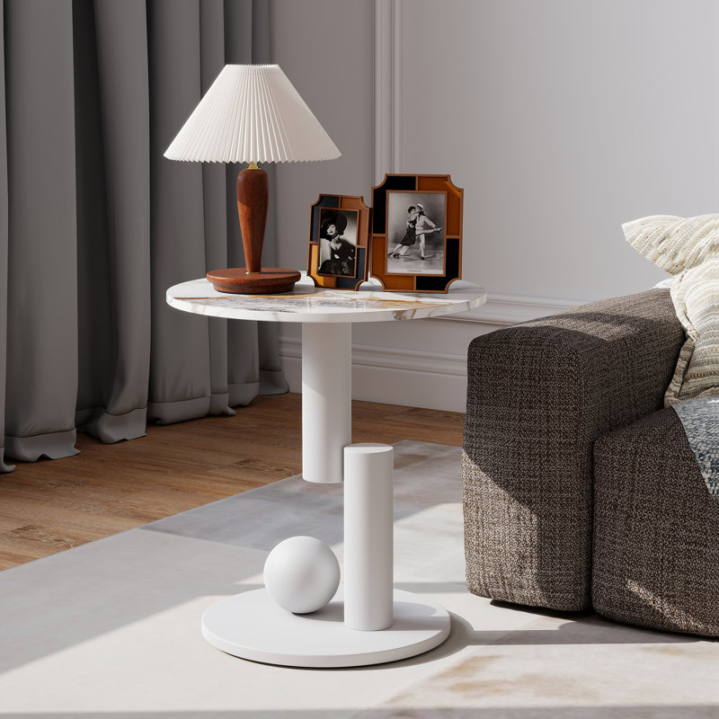 Side Table, White