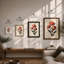 Carnation Studies Botanical - Framed Print-1838859355-1838859352