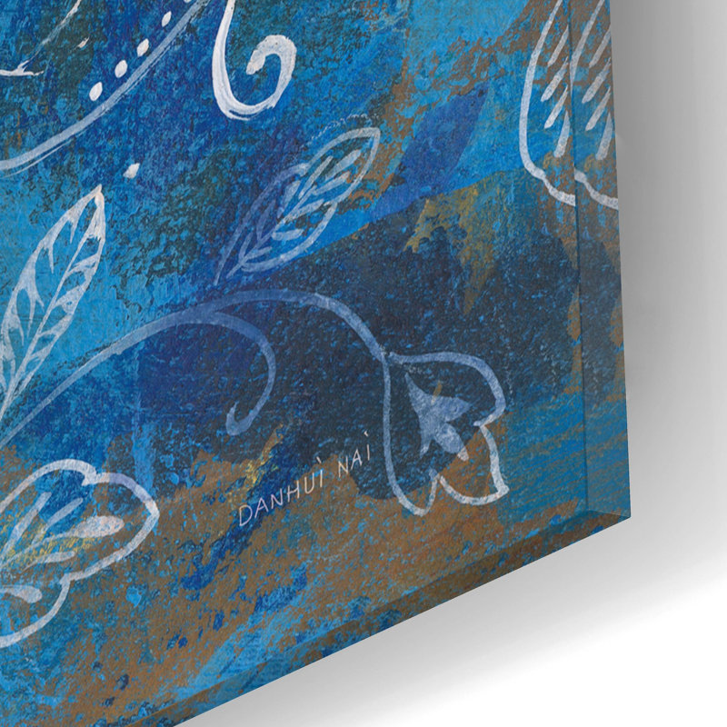  «Exotic Elegance 1» par Danhui Nai, art mural en verre acrylique, H 12 po x l 16 po x P 0,13 po