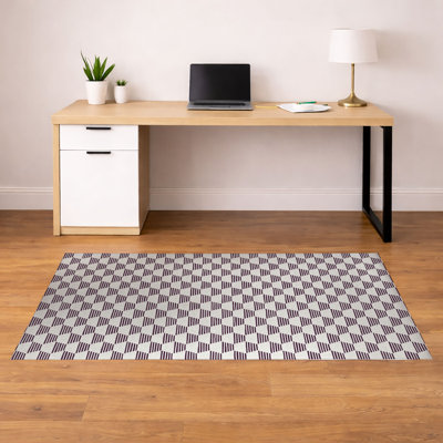 Tapis de bureau léger Hexaline