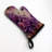 Webbed Rose Night Oven Mitt Cotton Twill