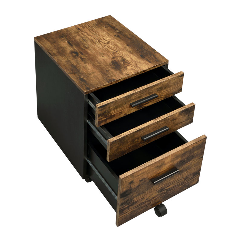 Classeur vertical mobile 3 tiroirs