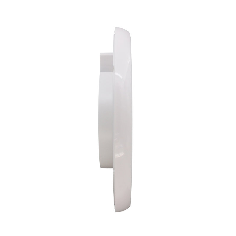QXA786WLH Wall Clock, White, White
