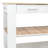 Kitchen Island with Drawer Shelves and Casters-458546702-423032431