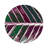 Tropical Leaf Magenta Rectangle Tabletop Set