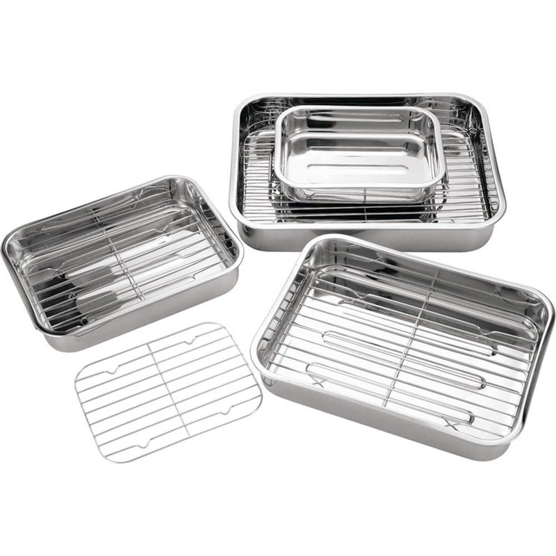 Belfry Kitchen Rhine Stainless Steel Roasting Pan