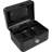 6" CASH BOX W KEY LOCK BLK