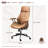 Viola High Back Swivel Ergonomic Executive Chair with Pad arms-1024156673