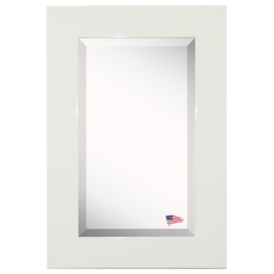 Vibhu Wood Flat Wall Mirror
