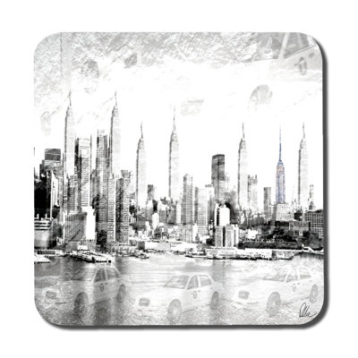 Square 6 Piece Coaster Set