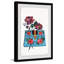 Blue Purse by Julia Posokhova - Single Picture Frame Painting-485089402