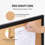 VEVOR Cork Board Bulletin Board 24" x 18" with MDF Sticker Frame Wall Mounted-93010979