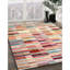 Tapis contemporain jaune / rouge / beige-985294119