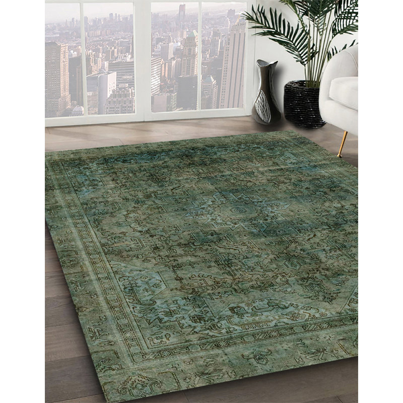 Abstract Indoor Rug, Round 3'