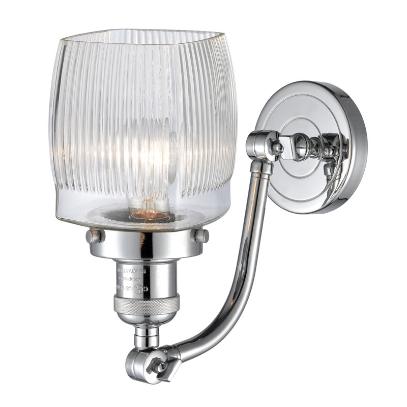 Mireya Armed Sconce, Polished Nickel
