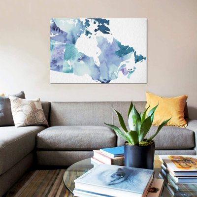 «Ikat», reproduction sur toile