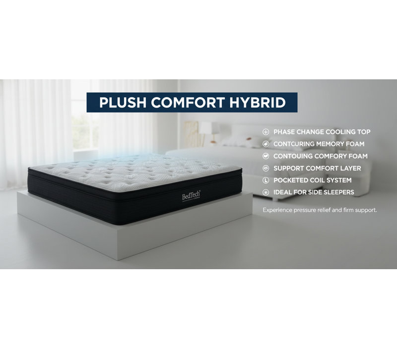 Matelas double hybride moelleux 13 po | Idée de cadeau, Double