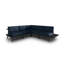 245cm Wide Metal Patio Sectional with Cushions-402639129