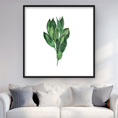 Bay Leaves Bundle | Food Minimalist Framed Matted Print