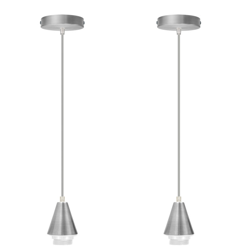Luyster 2 - Light Single Pendant, Yes, Satin Nickel