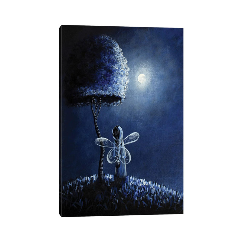 Topaz Fairy - Print on Canvas, Wrapped Canvas, 20.32 cm H x 30.48 cm W