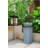 35.5" Polyresin Gray Zen Bowl Water Fountain