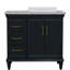 Ensemble de meuble-lavabo simple 37 po Levens-1656710184