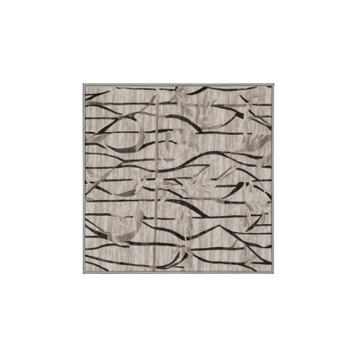 Machine Washable Gray Area Rug