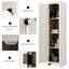 Armoire de salle de bain autoportante H 17 po x l 72 po x P 16 po Hakana-2052070619
