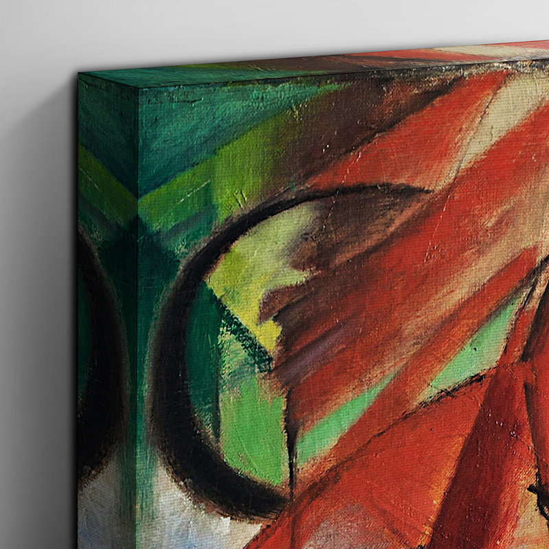 The Foxes by - Wrapped Canvas, 100cm H x 70cm W
