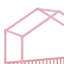 Cadre de lit House avec auvent, lit sur pied, lit House-120095061-120095060