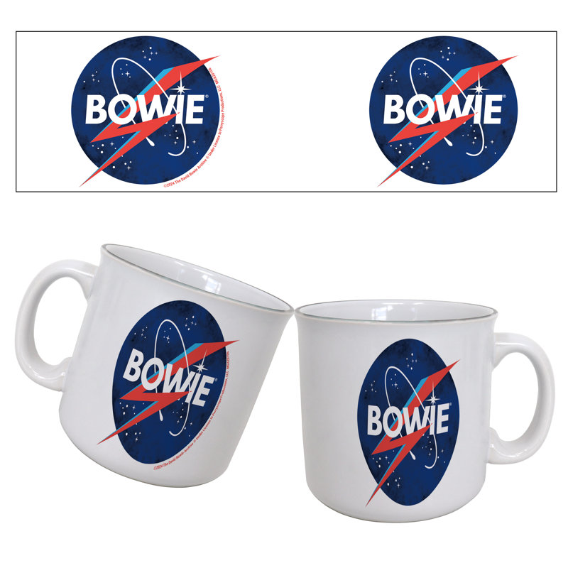 David Bowie - Logo de l'espace 20 oz Tasse de camping