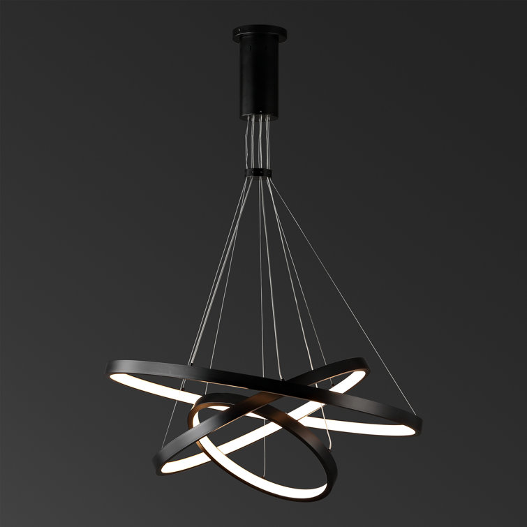 Meranda 3 - Light Dimmable LED Tiered Chandelier