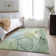 Premium Machine Washable Cerrito AMF502 Green Rug