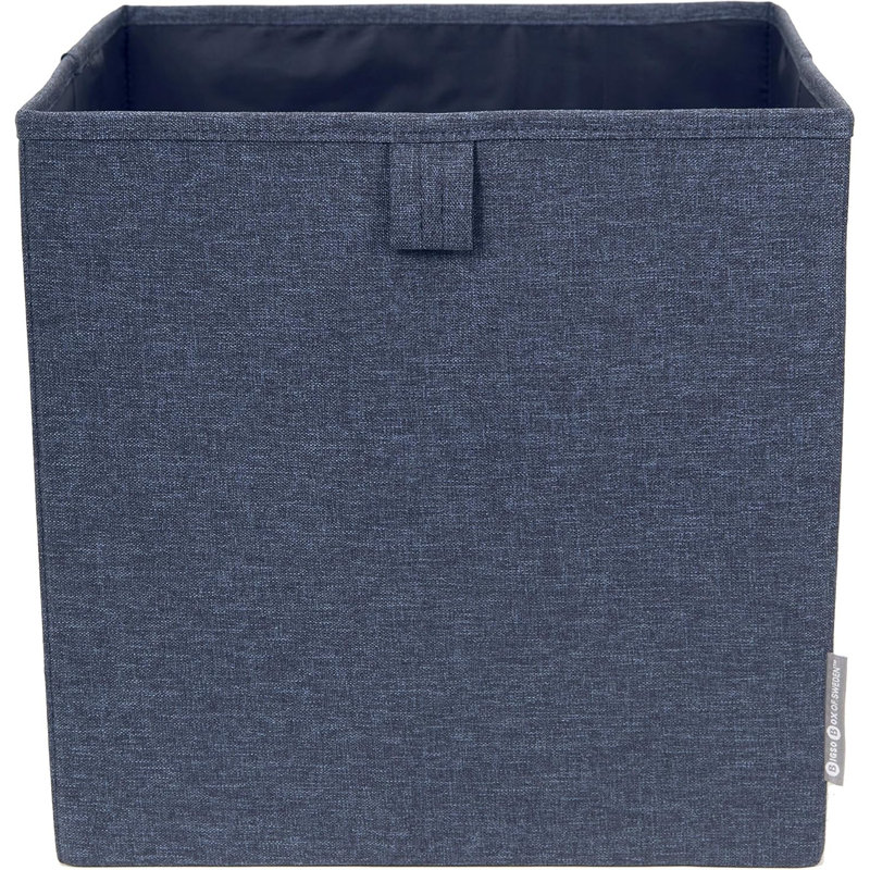Soft Storage Fabric Cube, Blue